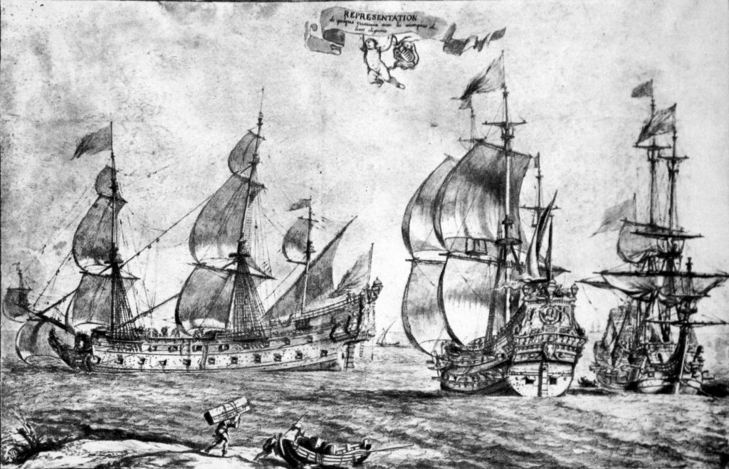 French warship of Louis XIV